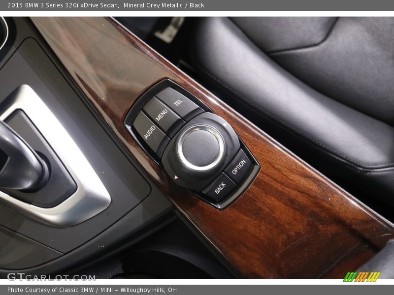 Mineral Grey Metallic / Black 2015 BMW 3 Series 320i xDrive Sedan