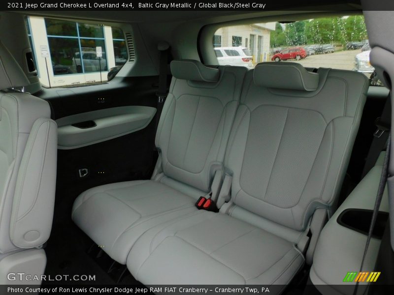 Baltic Gray Metallic / Global Black/Steel Gray 2021 Jeep Grand Cherokee L Overland 4x4