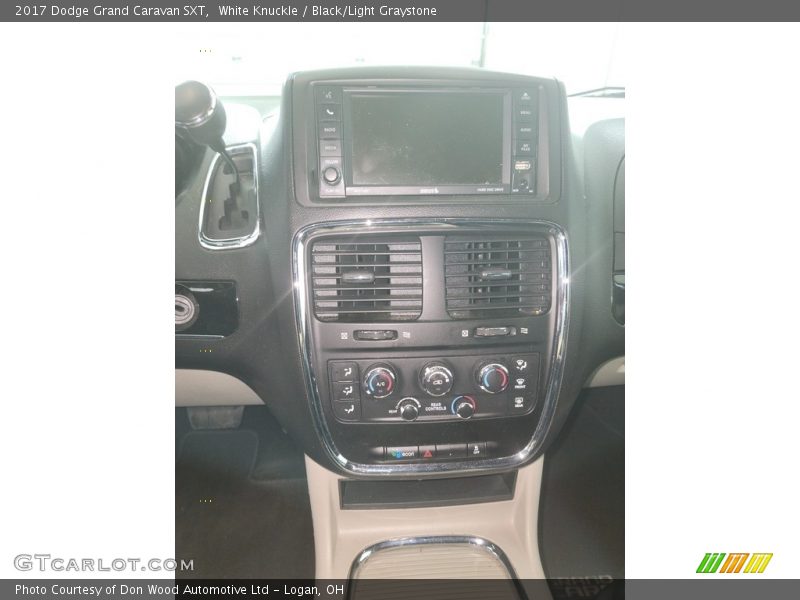 White Knuckle / Black/Light Graystone 2017 Dodge Grand Caravan SXT