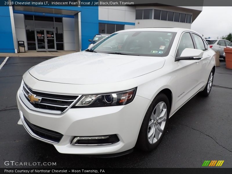 Iridescent Pearl Tricoat / Jet Black/Dark Titanium 2018 Chevrolet Impala LT