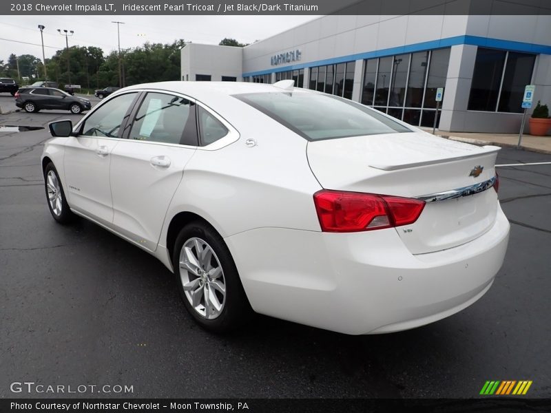 Iridescent Pearl Tricoat / Jet Black/Dark Titanium 2018 Chevrolet Impala LT