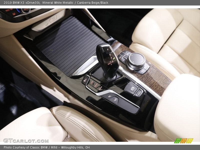 Mineral White Metallic / Canberra Beige/Black 2019 BMW X3 xDrive30i