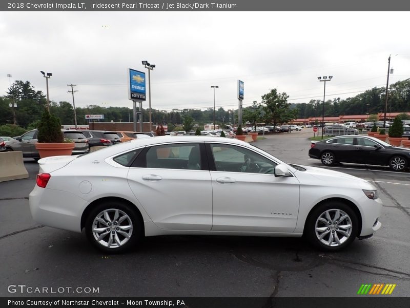 Iridescent Pearl Tricoat / Jet Black/Dark Titanium 2018 Chevrolet Impala LT