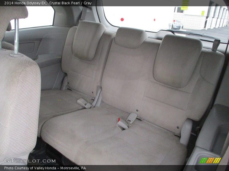 Crystal Black Pearl / Gray 2014 Honda Odyssey EX