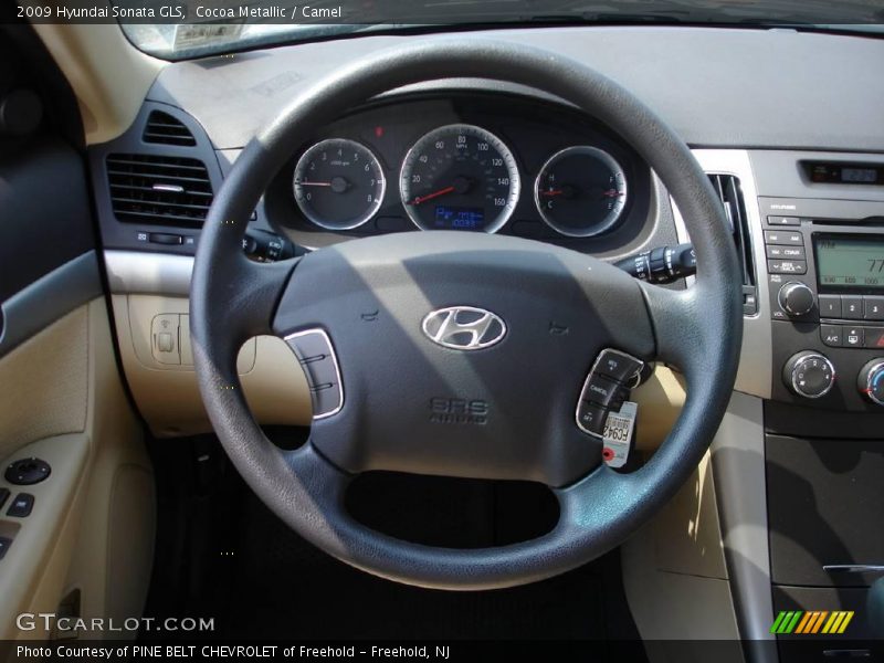 Cocoa Metallic / Camel 2009 Hyundai Sonata GLS