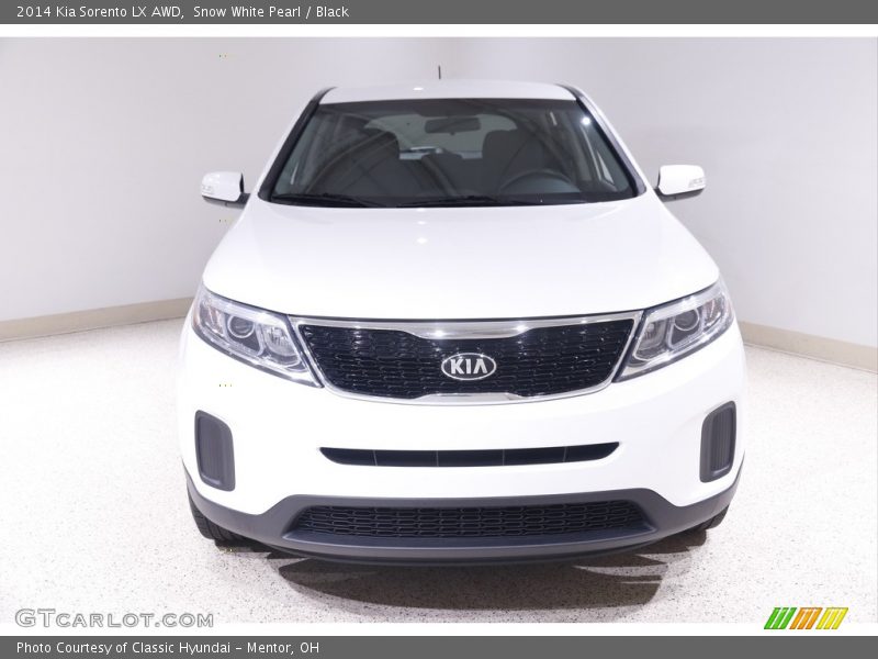 Snow White Pearl / Black 2014 Kia Sorento LX AWD