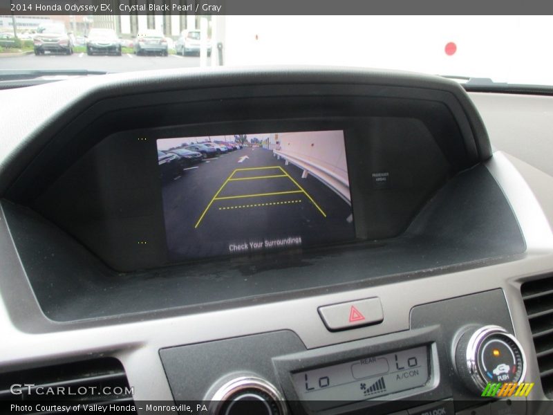 Crystal Black Pearl / Gray 2014 Honda Odyssey EX