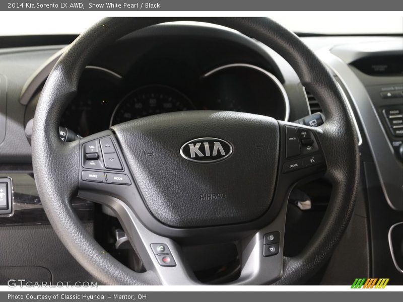 Snow White Pearl / Black 2014 Kia Sorento LX AWD