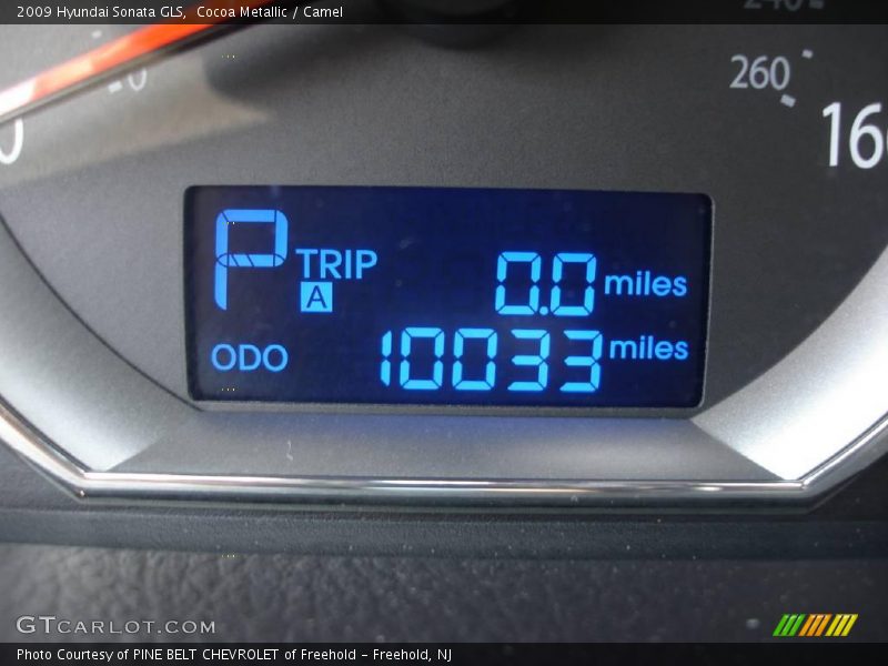 Cocoa Metallic / Camel 2009 Hyundai Sonata GLS
