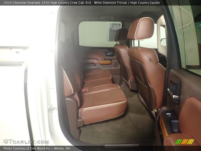White Diamond Tricoat / High Country Saddle 2014 Chevrolet Silverado 1500 High Country Crew Cab 4x4
