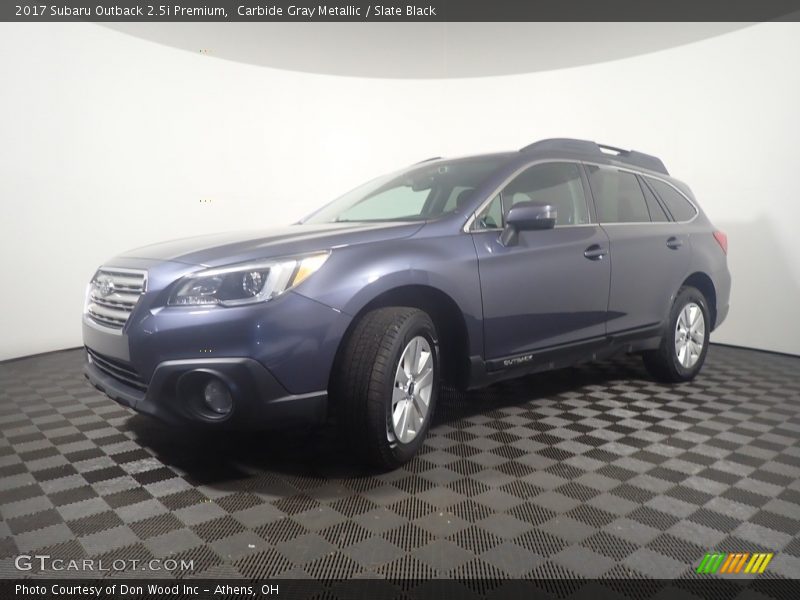 Carbide Gray Metallic / Slate Black 2017 Subaru Outback 2.5i Premium