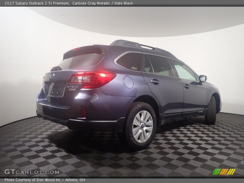Carbide Gray Metallic / Slate Black 2017 Subaru Outback 2.5i Premium