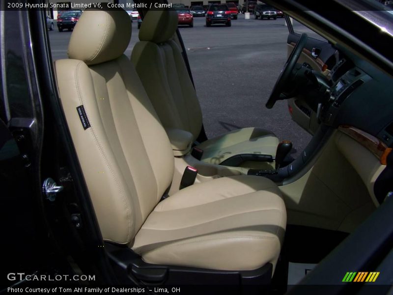 Cocoa Metallic / Camel 2009 Hyundai Sonata Limited V6