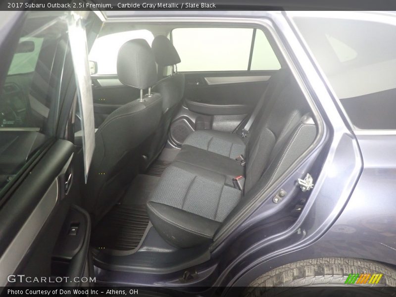 Carbide Gray Metallic / Slate Black 2017 Subaru Outback 2.5i Premium