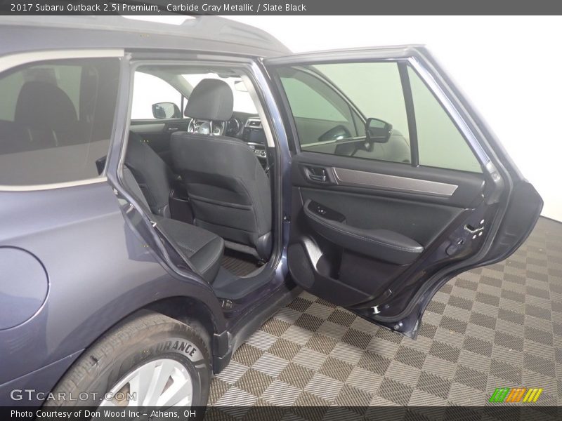 Carbide Gray Metallic / Slate Black 2017 Subaru Outback 2.5i Premium