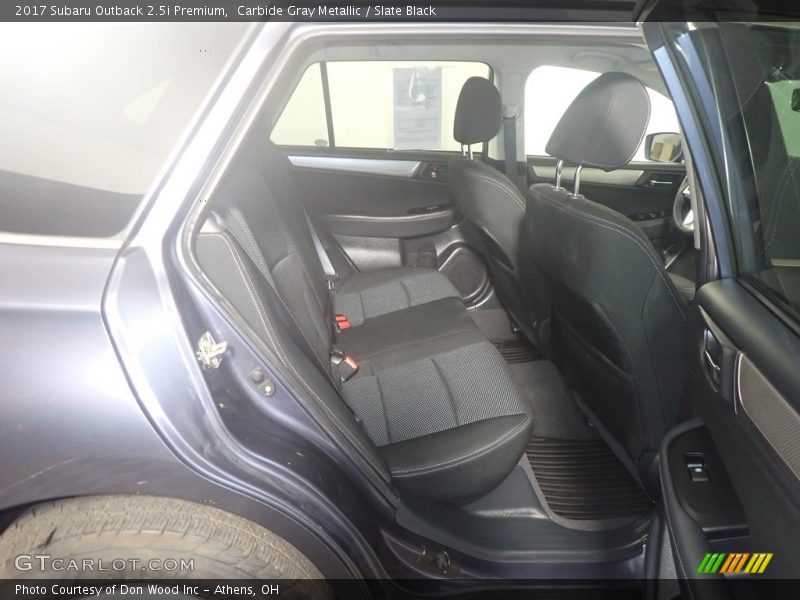 Carbide Gray Metallic / Slate Black 2017 Subaru Outback 2.5i Premium