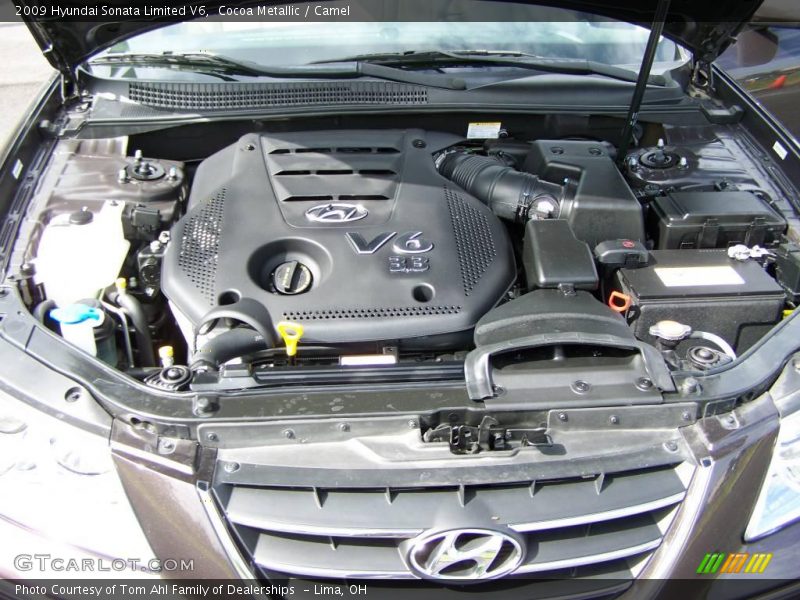 Cocoa Metallic / Camel 2009 Hyundai Sonata Limited V6