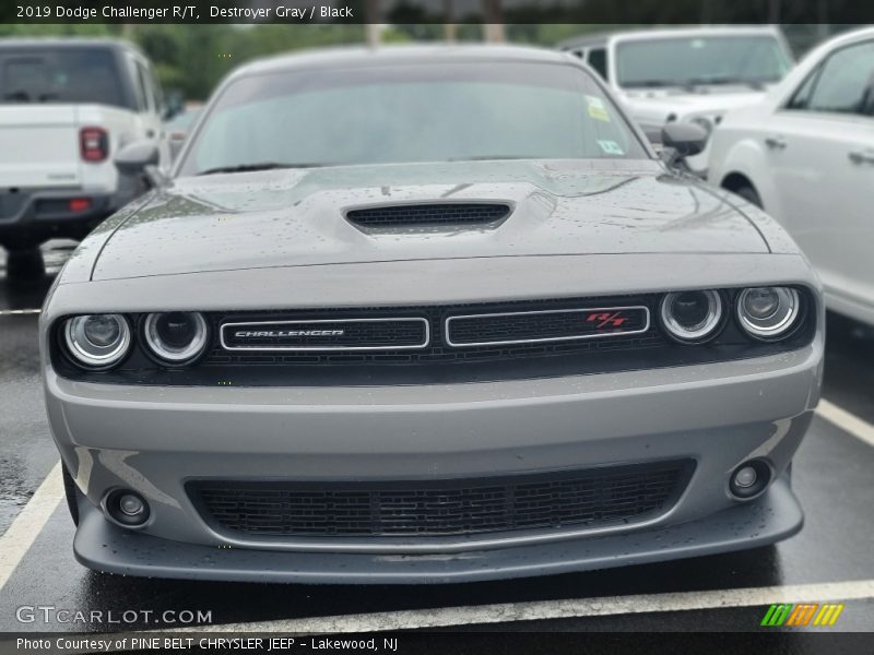 Destroyer Gray / Black 2019 Dodge Challenger R/T
