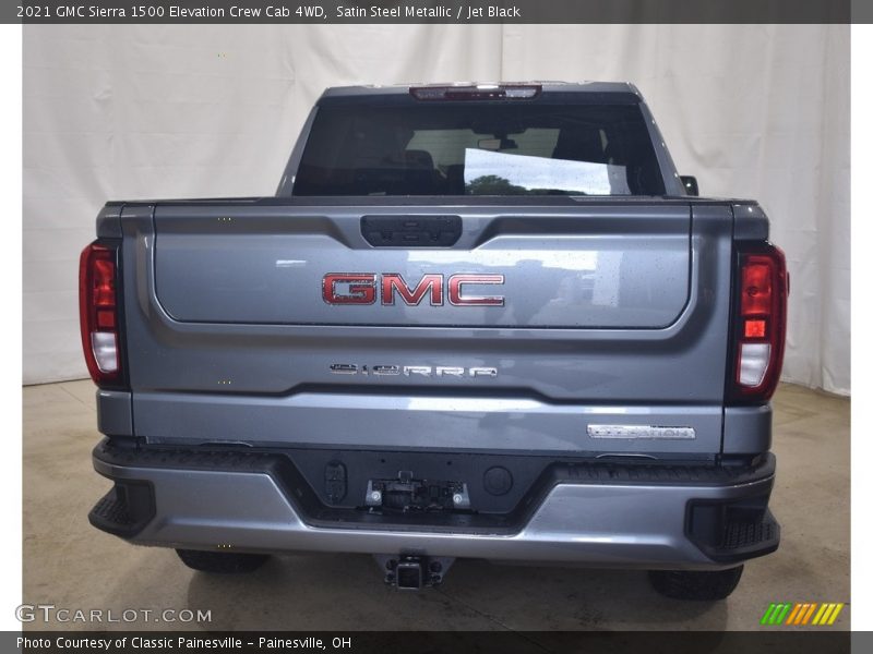 Satin Steel Metallic / Jet Black 2021 GMC Sierra 1500 Elevation Crew Cab 4WD