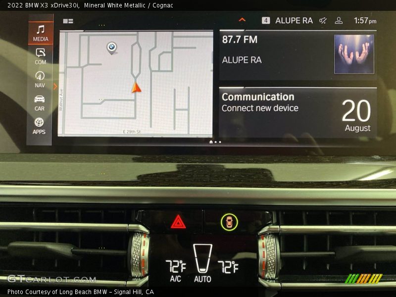 Controls of 2022 X3 xDrive30i