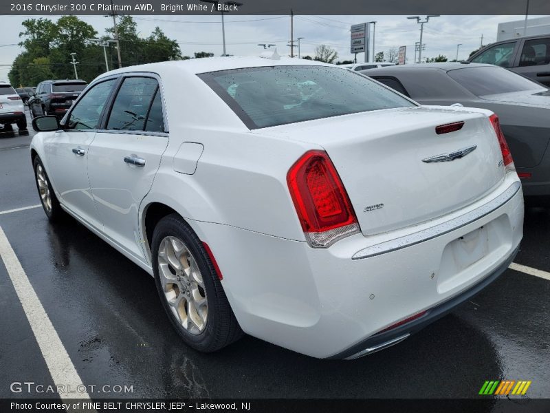 Bright White / Black 2016 Chrysler 300 C Platinum AWD