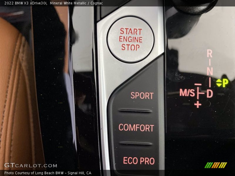 Controls of 2022 X3 xDrive30i