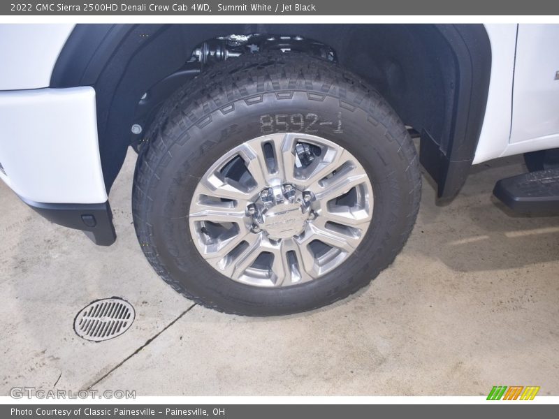 Summit White / Jet Black 2022 GMC Sierra 2500HD Denali Crew Cab 4WD