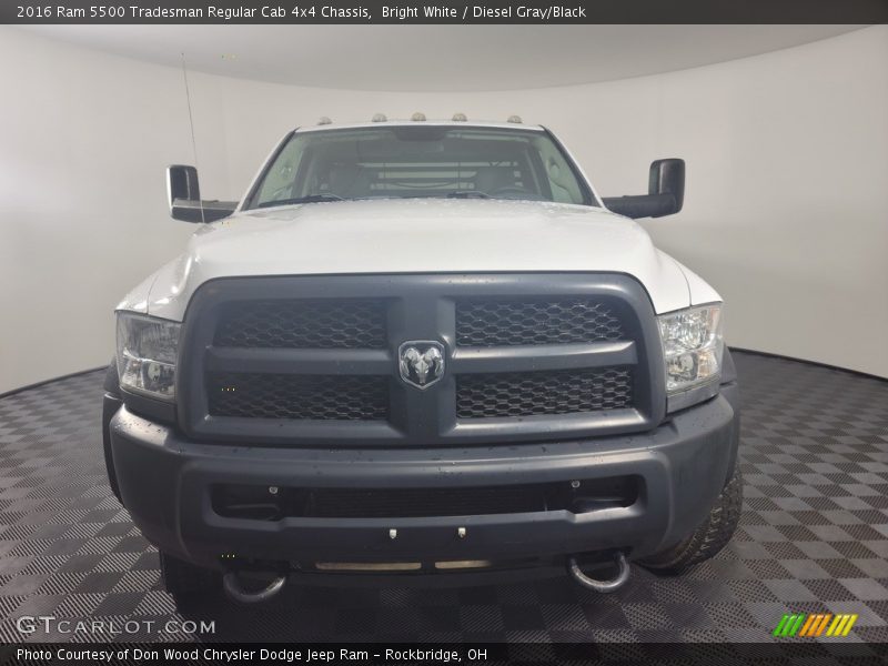 Bright White / Diesel Gray/Black 2016 Ram 5500 Tradesman Regular Cab 4x4 Chassis