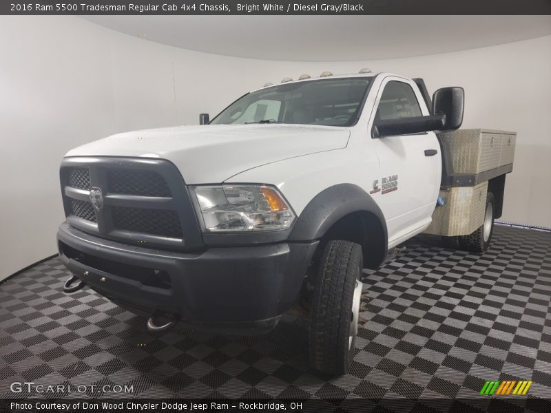 Bright White / Diesel Gray/Black 2016 Ram 5500 Tradesman Regular Cab 4x4 Chassis