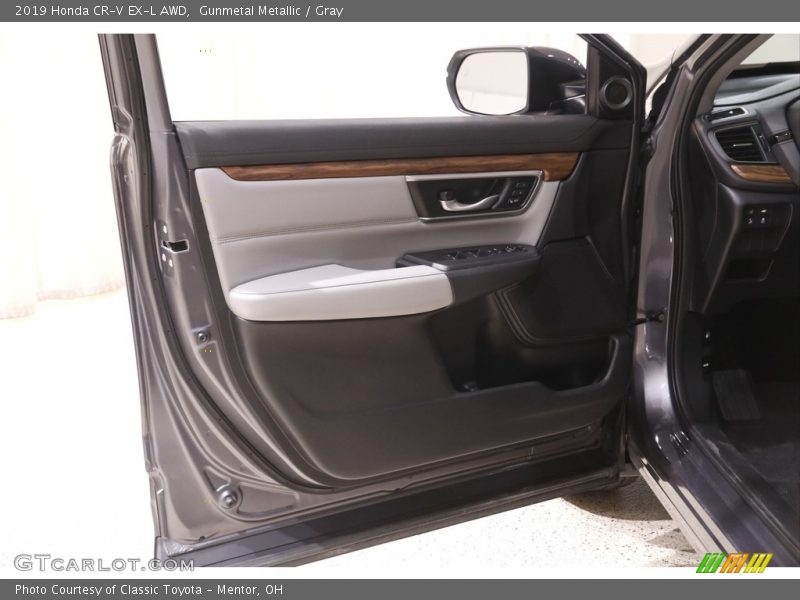 Gunmetal Metallic / Gray 2019 Honda CR-V EX-L AWD