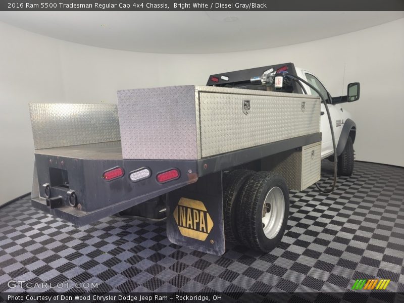 Bright White / Diesel Gray/Black 2016 Ram 5500 Tradesman Regular Cab 4x4 Chassis