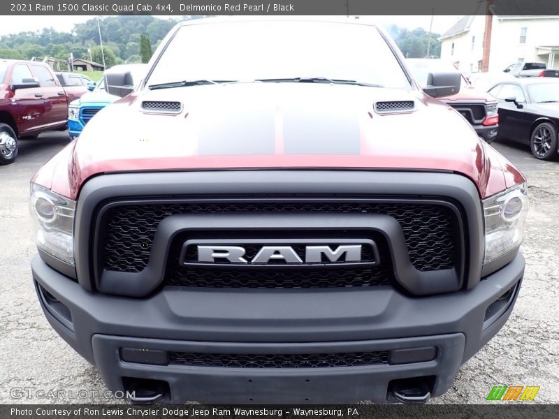 Delmonico Red Pearl / Black 2021 Ram 1500 Classic Quad Cab 4x4