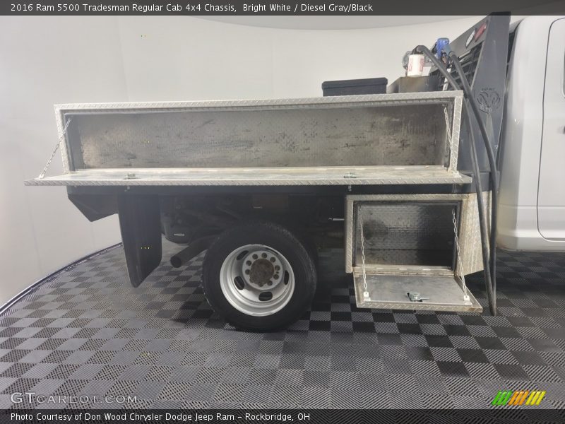 Bright White / Diesel Gray/Black 2016 Ram 5500 Tradesman Regular Cab 4x4 Chassis