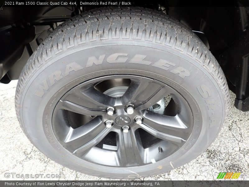 Delmonico Red Pearl / Black 2021 Ram 1500 Classic Quad Cab 4x4