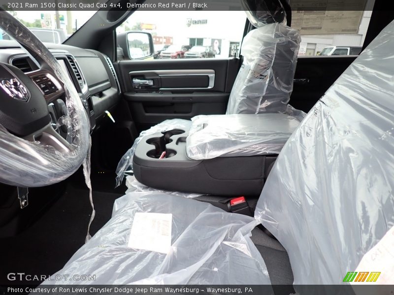 Delmonico Red Pearl / Black 2021 Ram 1500 Classic Quad Cab 4x4