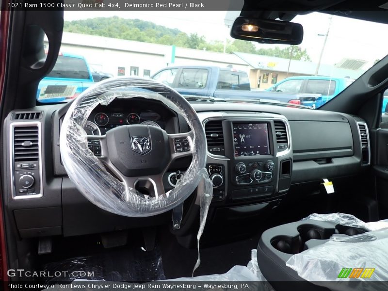 Delmonico Red Pearl / Black 2021 Ram 1500 Classic Quad Cab 4x4
