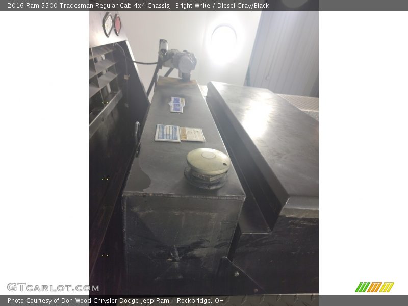 Bright White / Diesel Gray/Black 2016 Ram 5500 Tradesman Regular Cab 4x4 Chassis