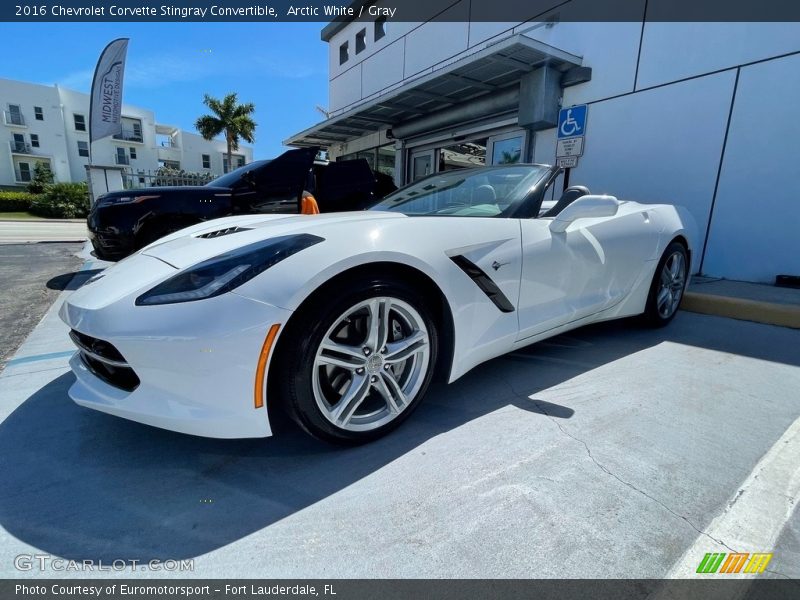  2016 Corvette Stingray Convertible Arctic White