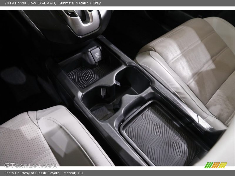 Gunmetal Metallic / Gray 2019 Honda CR-V EX-L AWD