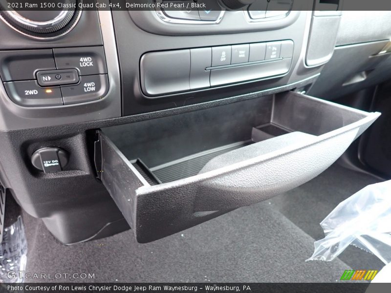 Delmonico Red Pearl / Black 2021 Ram 1500 Classic Quad Cab 4x4