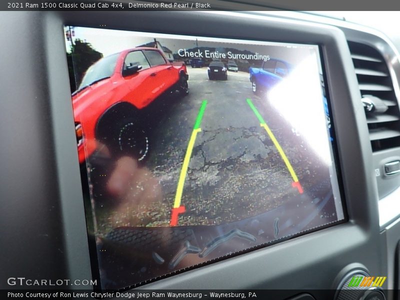 Delmonico Red Pearl / Black 2021 Ram 1500 Classic Quad Cab 4x4