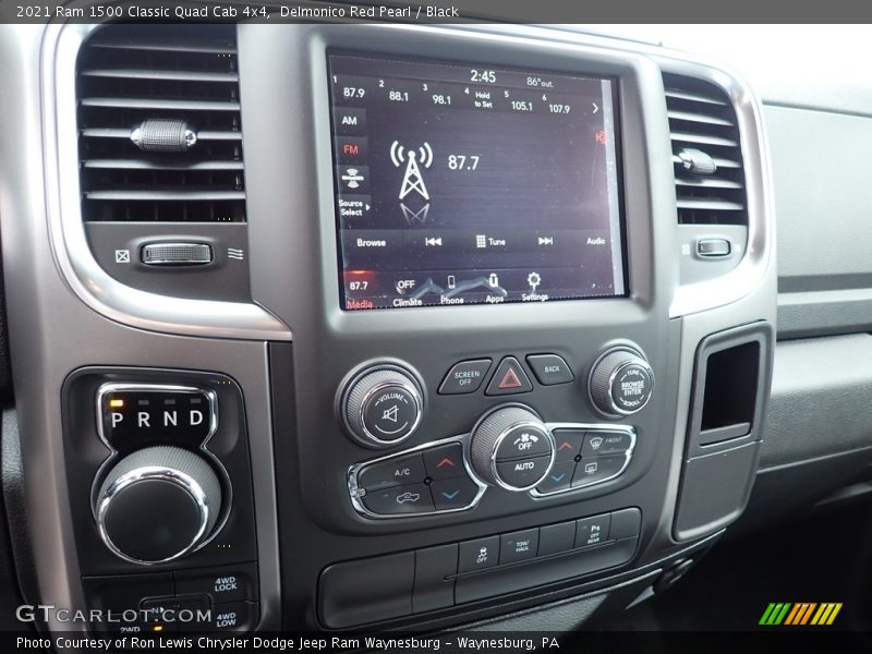 Delmonico Red Pearl / Black 2021 Ram 1500 Classic Quad Cab 4x4