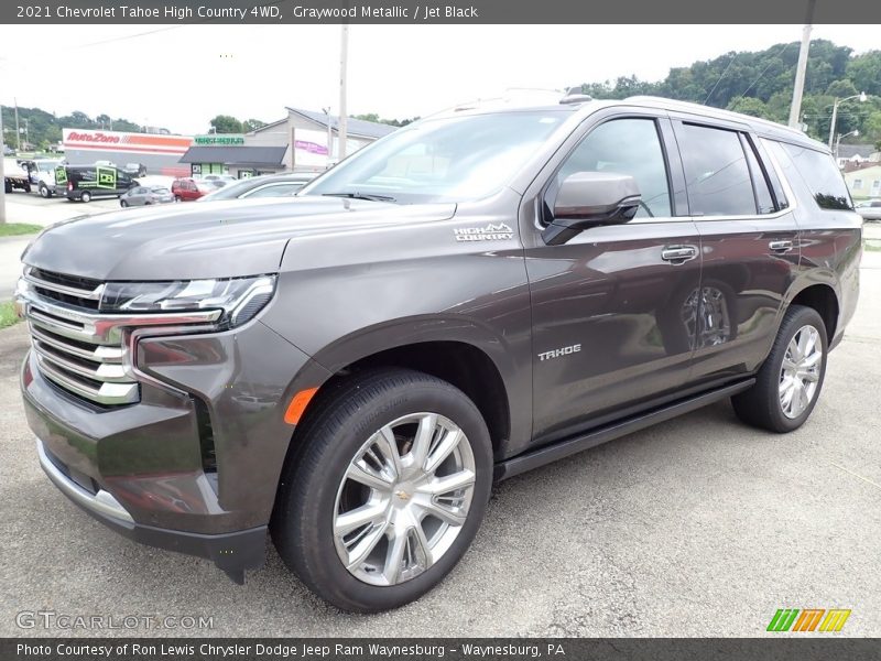 Front 3/4 View of 2021 Tahoe High Country 4WD