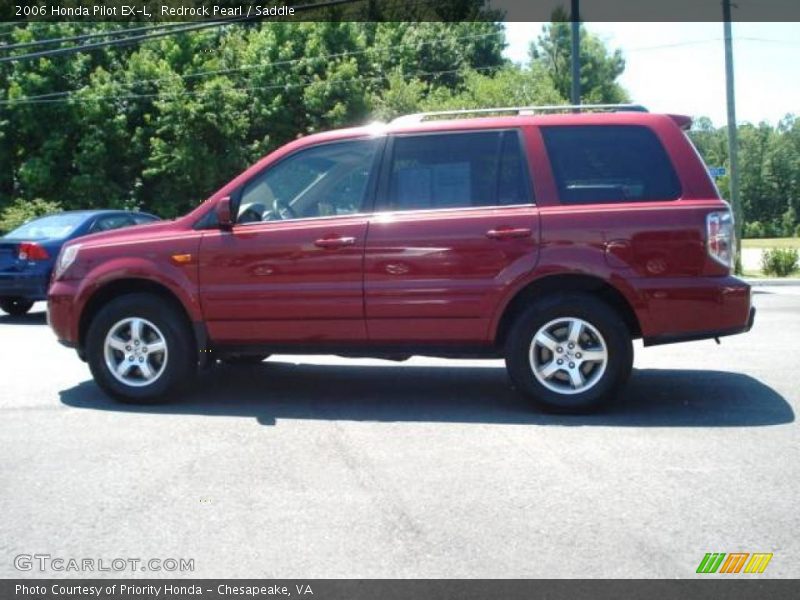 Redrock Pearl / Saddle 2006 Honda Pilot EX-L