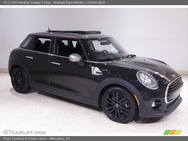 Midnight Black Metallic / Carbon Black 2017 Mini Hardtop Cooper 4 Door