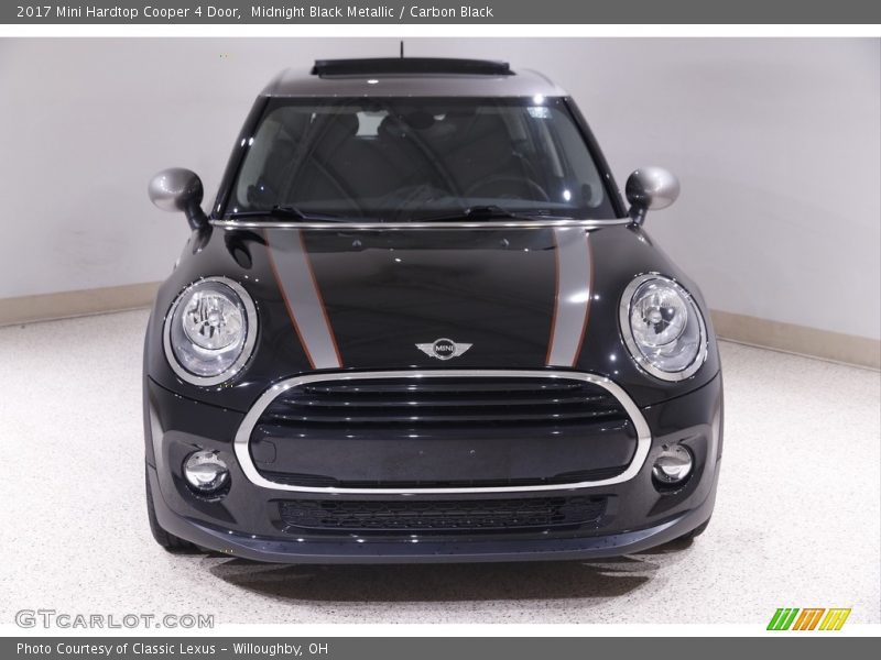 Midnight Black Metallic / Carbon Black 2017 Mini Hardtop Cooper 4 Door