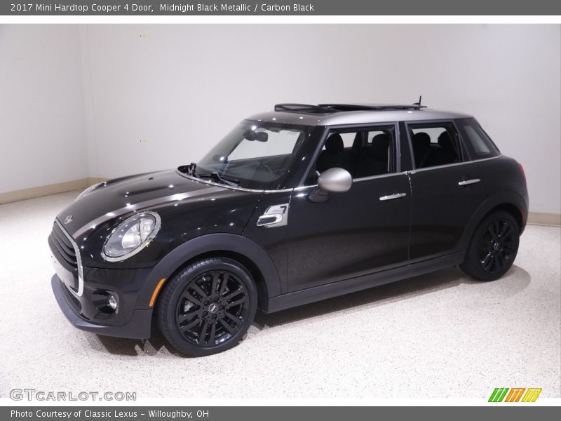 Midnight Black Metallic / Carbon Black 2017 Mini Hardtop Cooper 4 Door