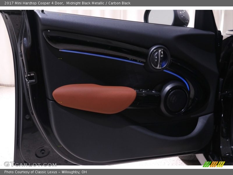 Midnight Black Metallic / Carbon Black 2017 Mini Hardtop Cooper 4 Door