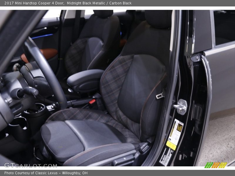 Midnight Black Metallic / Carbon Black 2017 Mini Hardtop Cooper 4 Door