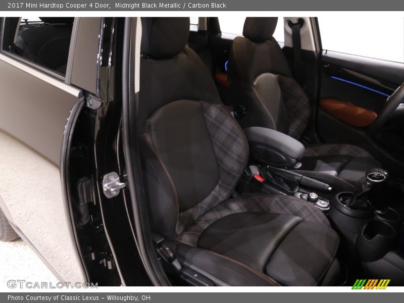 Midnight Black Metallic / Carbon Black 2017 Mini Hardtop Cooper 4 Door